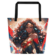 Load image into Gallery viewer, LovesTWS Wonder Girl Power - XLarge Tote Bag
