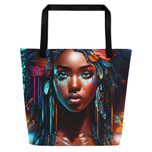 Load image into Gallery viewer, LTWS - THE LOCS ANGEL XLarge Tote Bag
