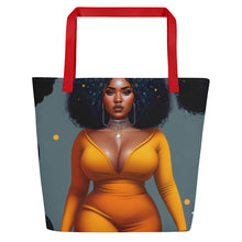 Load image into Gallery viewer, LovesTWS - LUV MY CURVS XLarge Tote Bag
