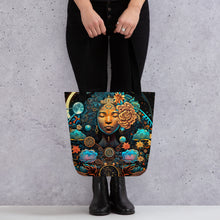 Load image into Gallery viewer, aloAi - Goddess of Love Petals Tote Bag
